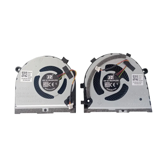 LappyPower Laptop CPU + GPU Cooling Fan PAIR for Dell G3-3579 G3-3779 Series, DC 5V (4 Pin)