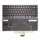 LappyPower Laptop Keyboard compatible for HP Spectre x360 14-EA 14-EB 14-AE (Gray with Backlight)