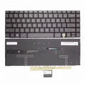 LappyPower Laptop Keyboard compatible for HP Spectre x360 14-EA 14-EB 14-AE (Gray with Backlight)