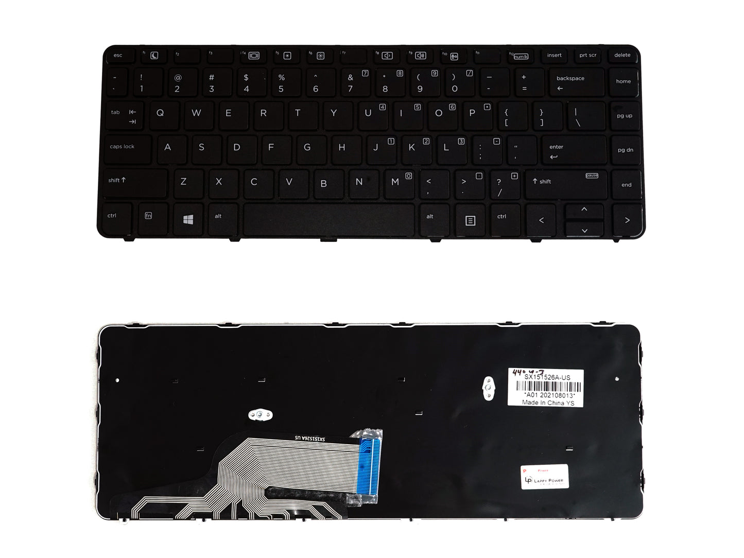 Laptop Keyboard compatible for HP 430 G3 / 440 G3 / 640 G2