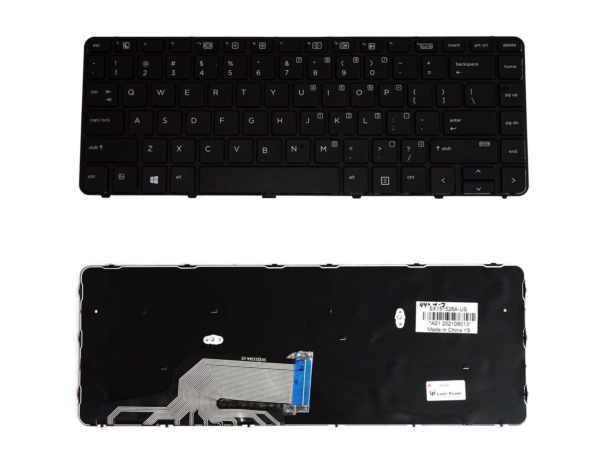 Laptop Keyboard compatible for HP 430 G3 / 440 G3 / 640 G2