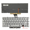 LappyPower Laptop Keyboard compatible for HP Envy X360 13-AY 13-BA 13-BD (Silver with Backlight)