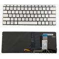 LappyPower Laptop Keyboard compatible for HP SPECTRE TPN-C127 13-V 13-V000 (Silver with Backlight)