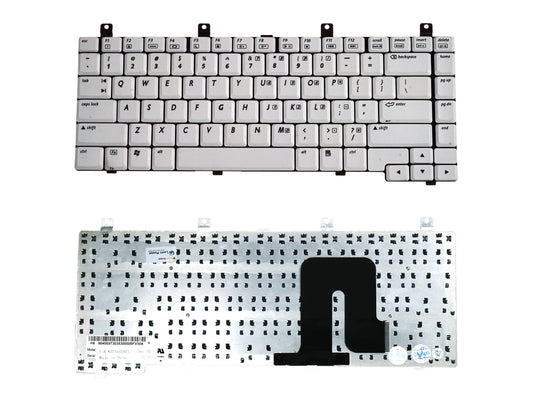 Laptop Keyboard compatible for HP V4000 / DV4000 WHITE
