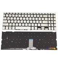 LappyPower Laptop Keyboard for ASUS X509 X509FA X509UA X515 Silver with Backlit