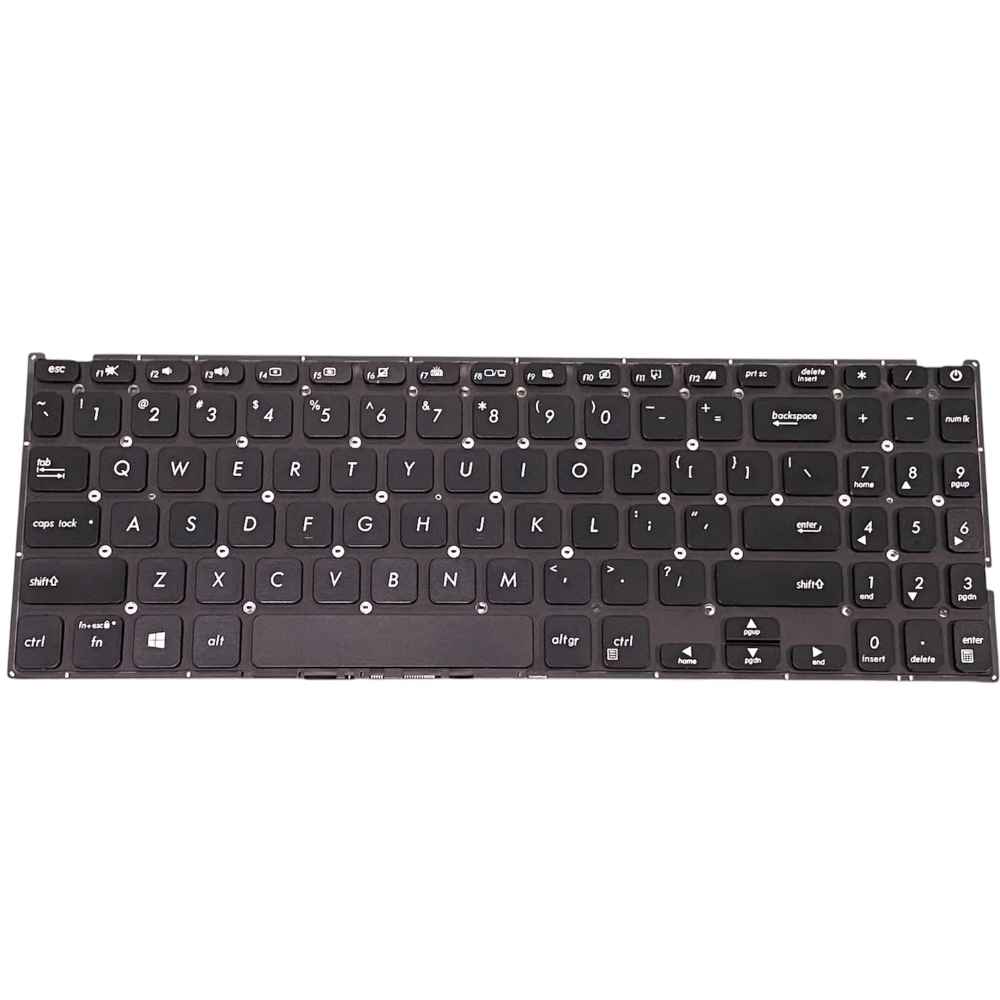 LappyPower Laptop Keyboard for ASUS X509 X509FA X509UA X515 Black with Backlit