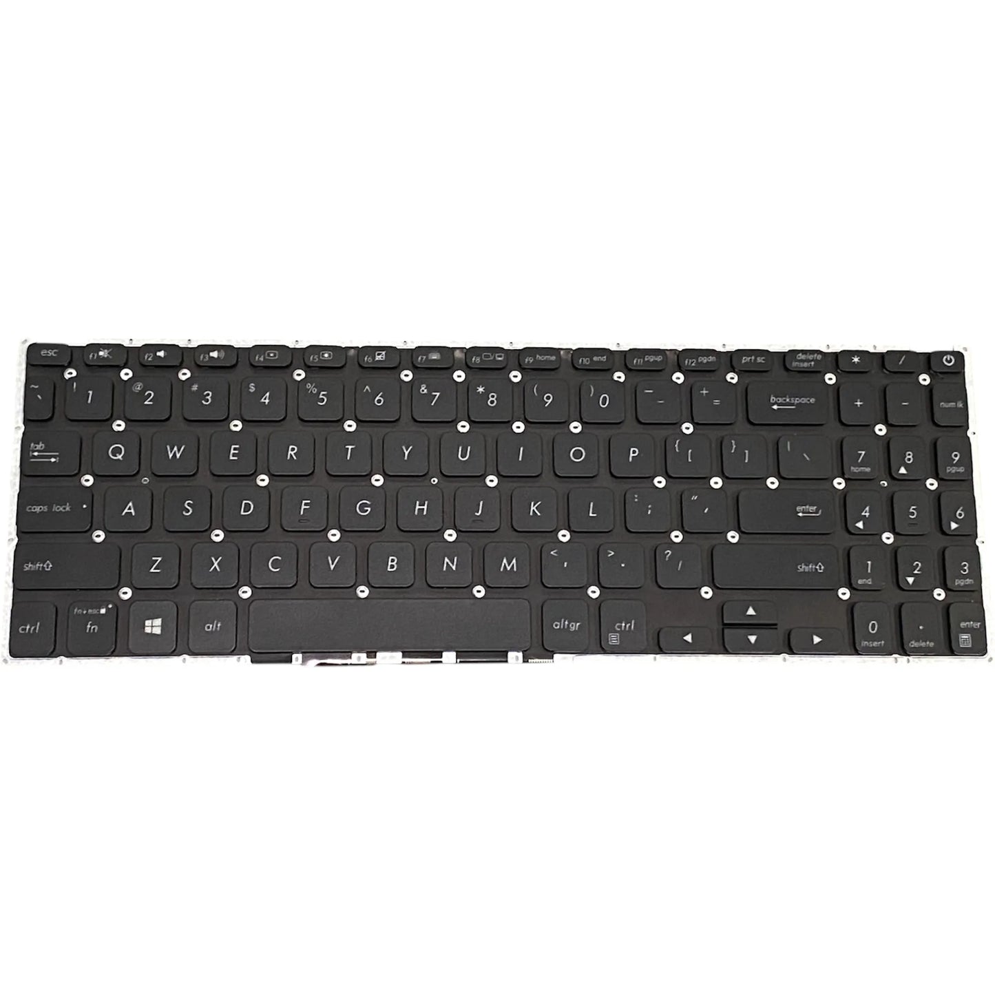 LappyPower Laptop Keyboard for ASUS VivoBook X512 X512J X512JA X512 X512D X512FA X512F Black with Backlit