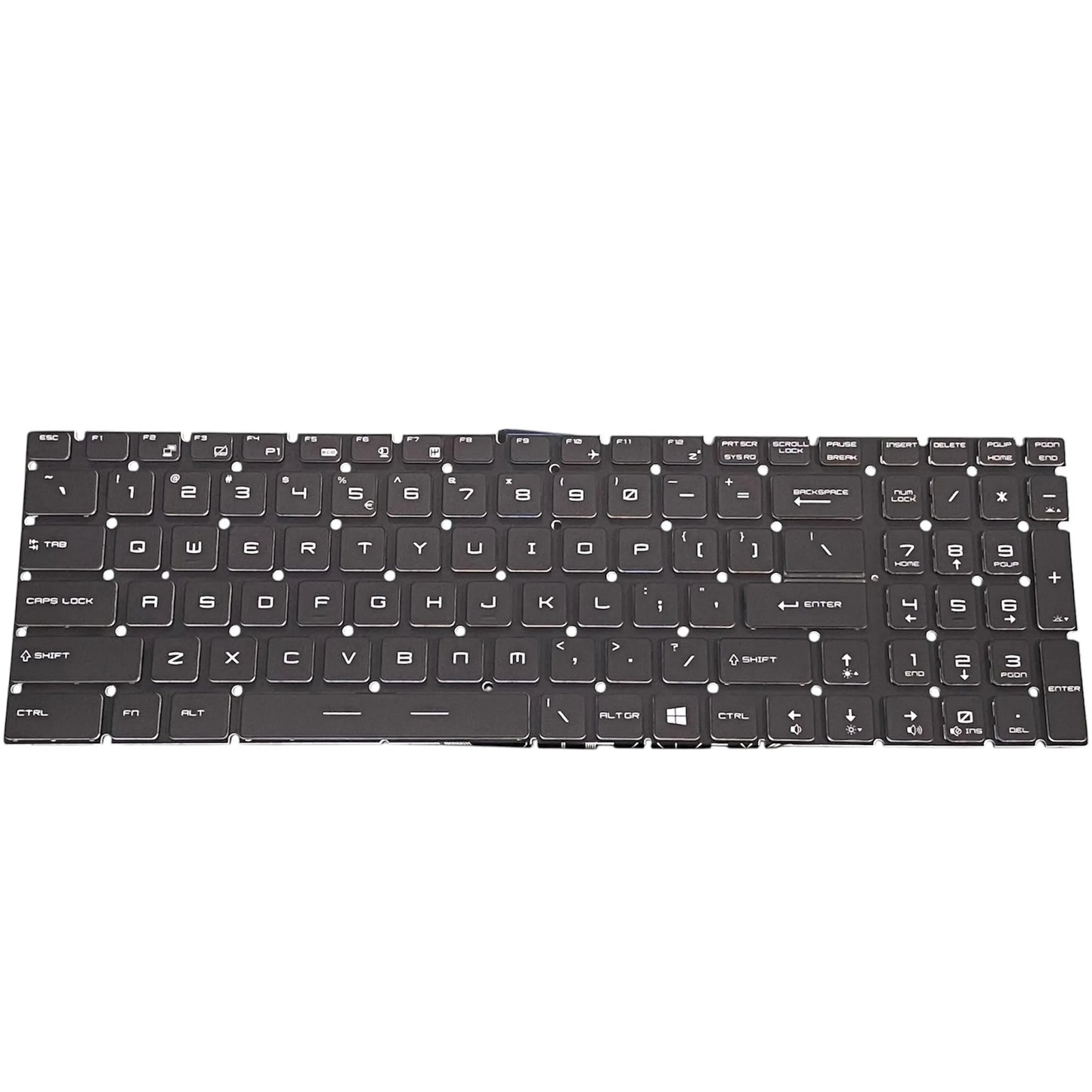 LappyPower Laptop Keyboard for MSI GL62 GL72 GL72M GL72VR Black with RGB Backlit