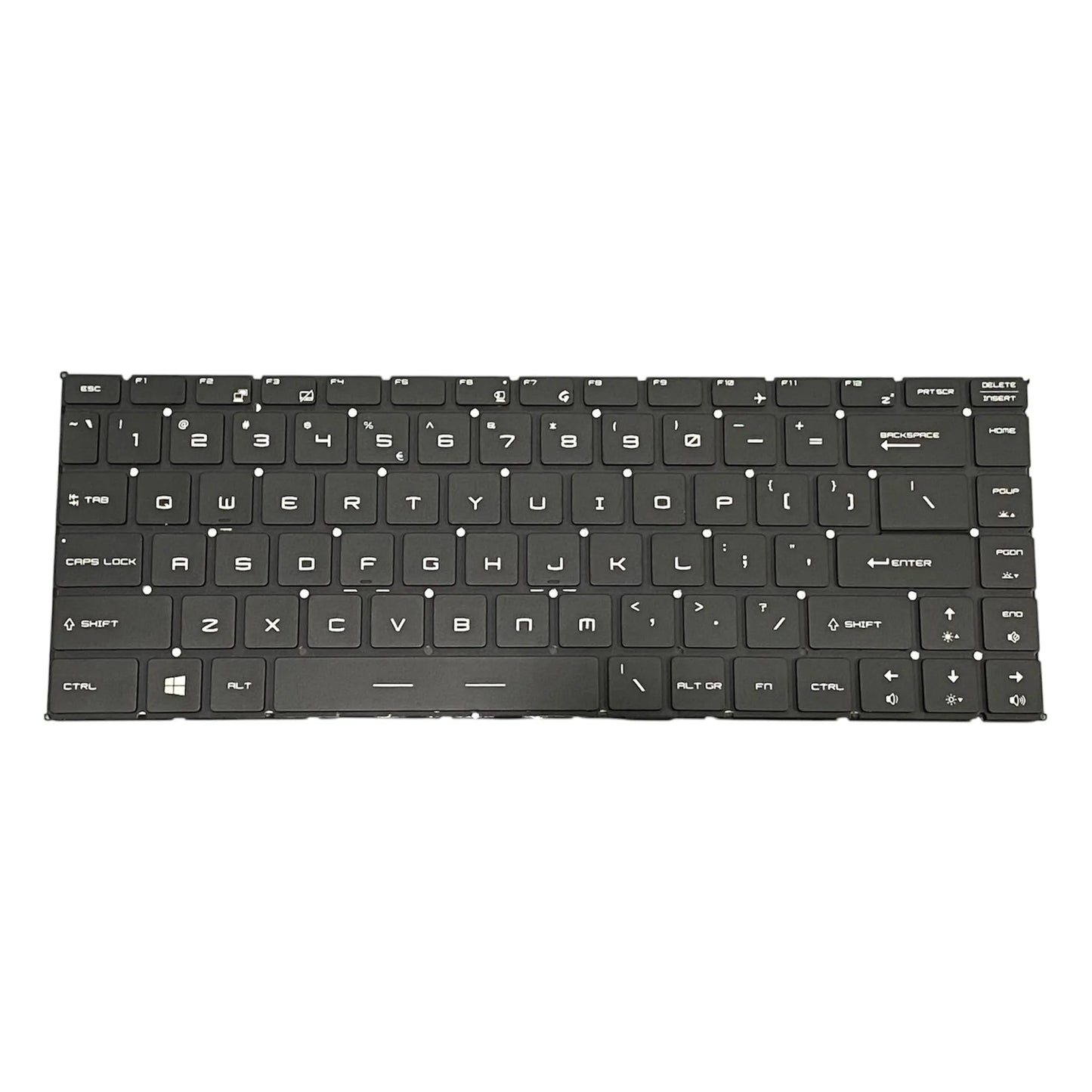 LappyPower Laptop Keyboard for MSI Stealth GS65 GF63 MS-16Q2 MS-16W1 Black with Backlit