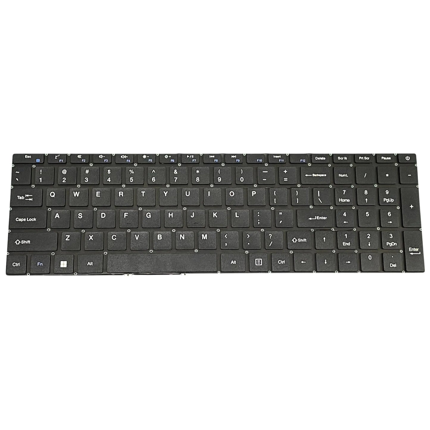 LappyPower Laptop Keyboard for Gateway GWTN156-7 GWTN156-7BK Black without Backlit