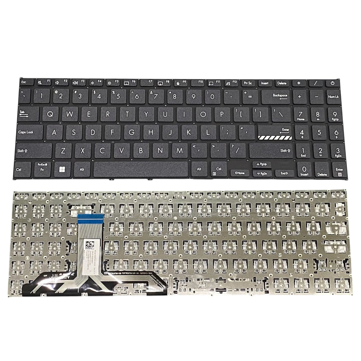 LappyPower Laptop Keyboard for ASUS VIVOBOOK 15 X1502 BLACK without Backlit