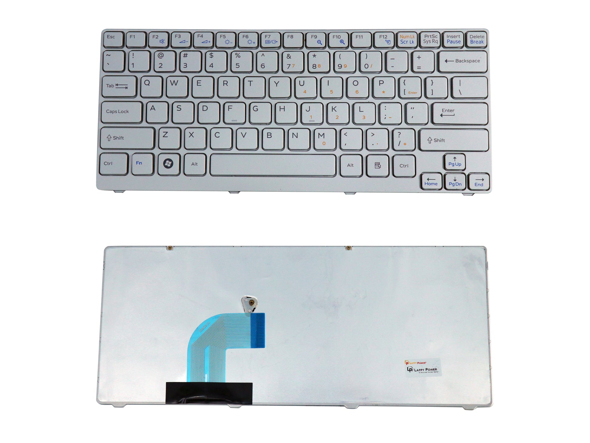 Laptop Keyboard compatible for SONY CR SILVER