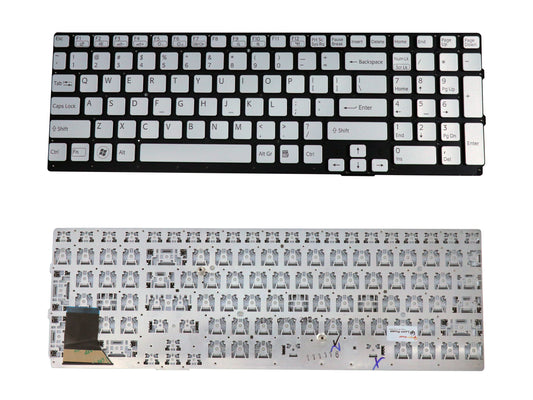 Laptop Keyboard compatible for SONY SE SILVER