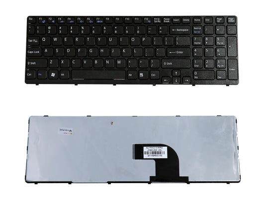 Laptop Keyboard compatible for SONY SVE15 BLACK