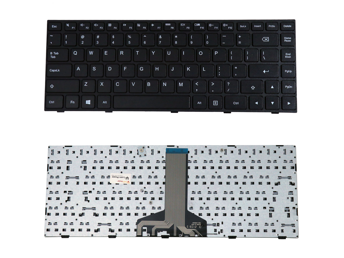 Laptop Keyboard compatible for LENOVO 100 14 MIDDLE CABLE