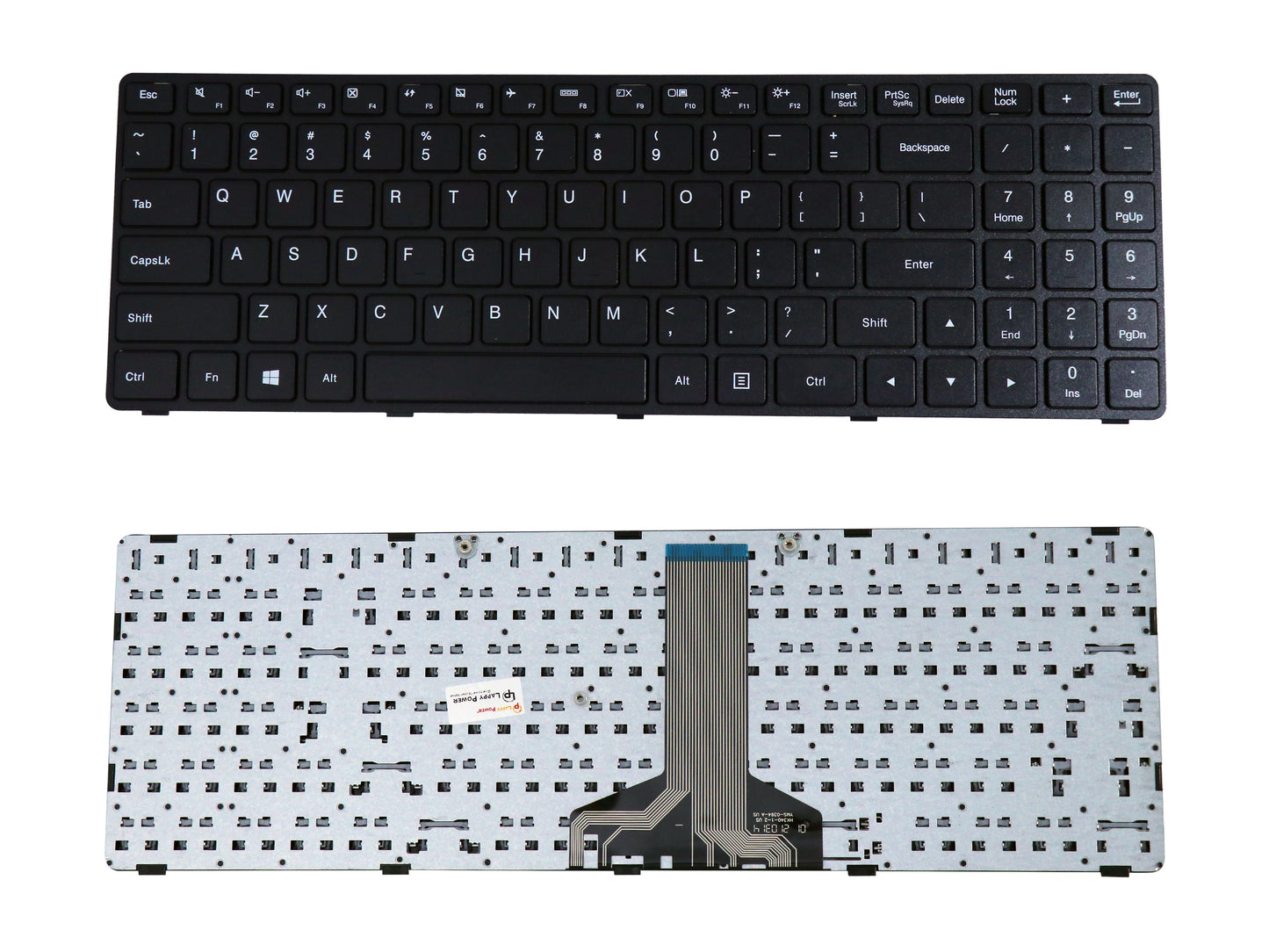 Laptop Keyboard compatible for LENOVO 100 15" MIDDLE CABLE
