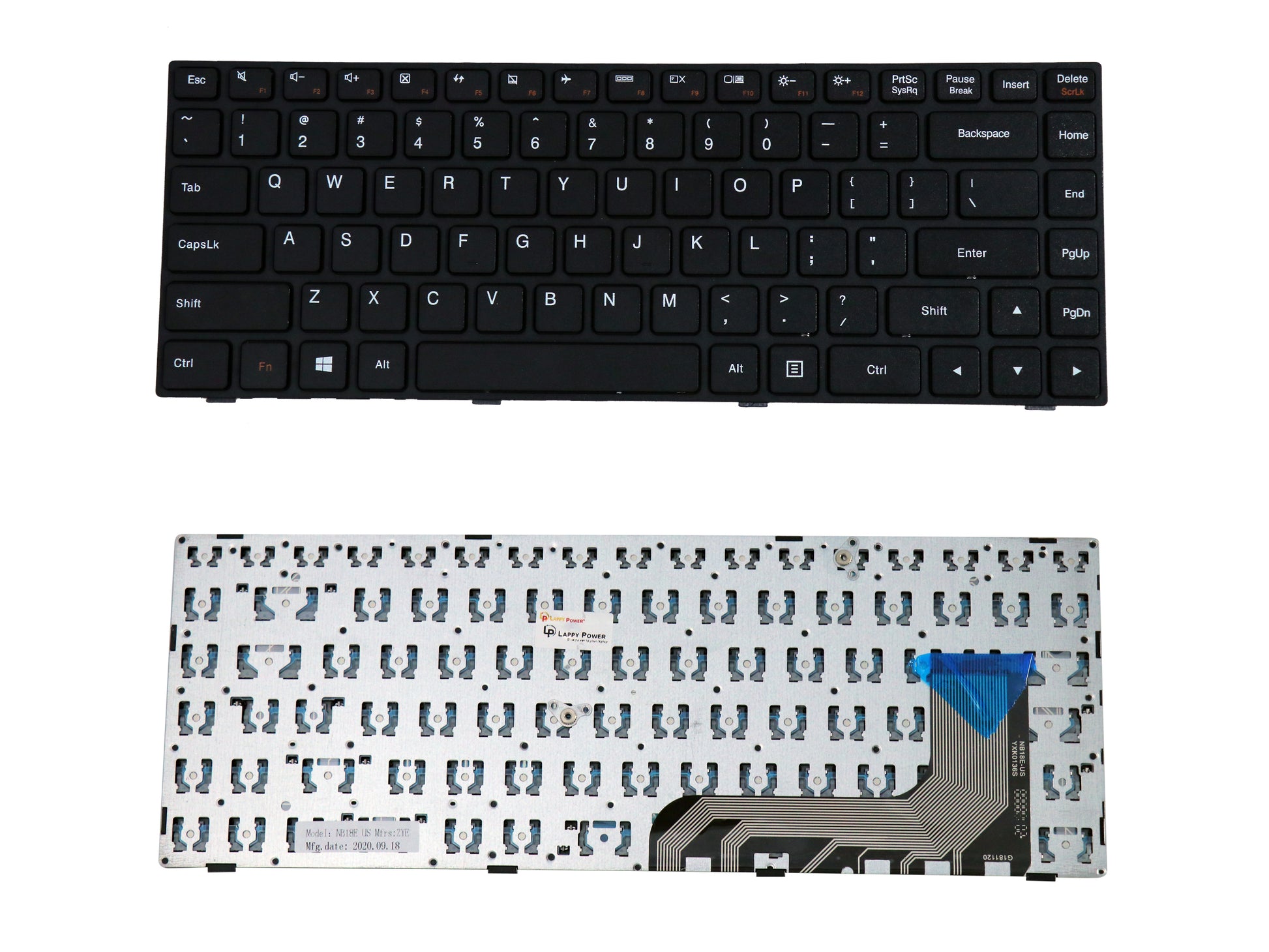 Laptop Keyboard compatible for LENOVO 100 14" SIDE CABLE