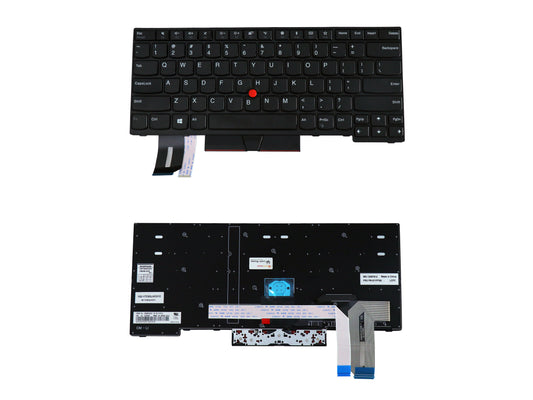 Laptop Keyboard compatible for LENOVO E480 / T490