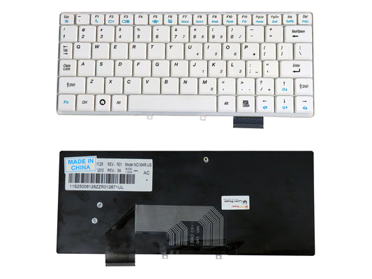 Laptop Keyboard compatible for LENOVO S10 WHITE
