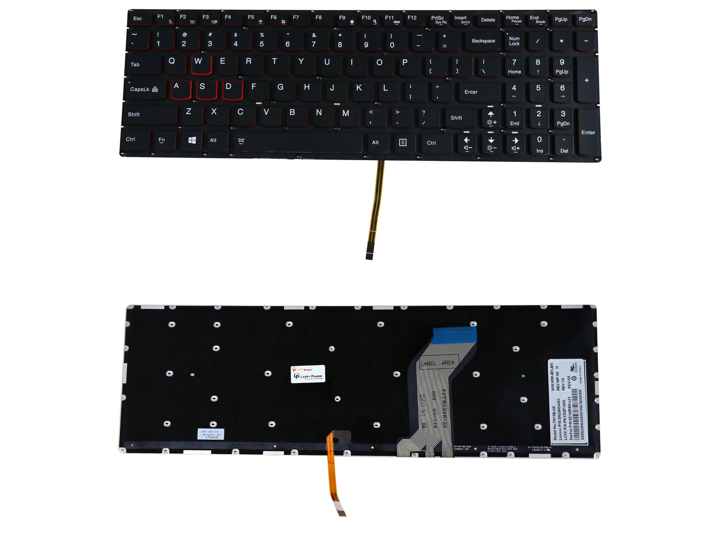 Laptop Keyboard compatible for LENOVO Y700 WITH LIGHT