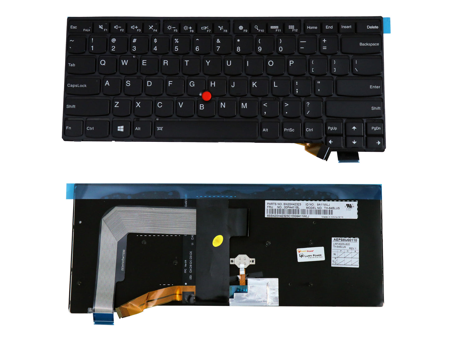Laptop Keyboard compatible for LENOVO T460S BACKLIGHT
