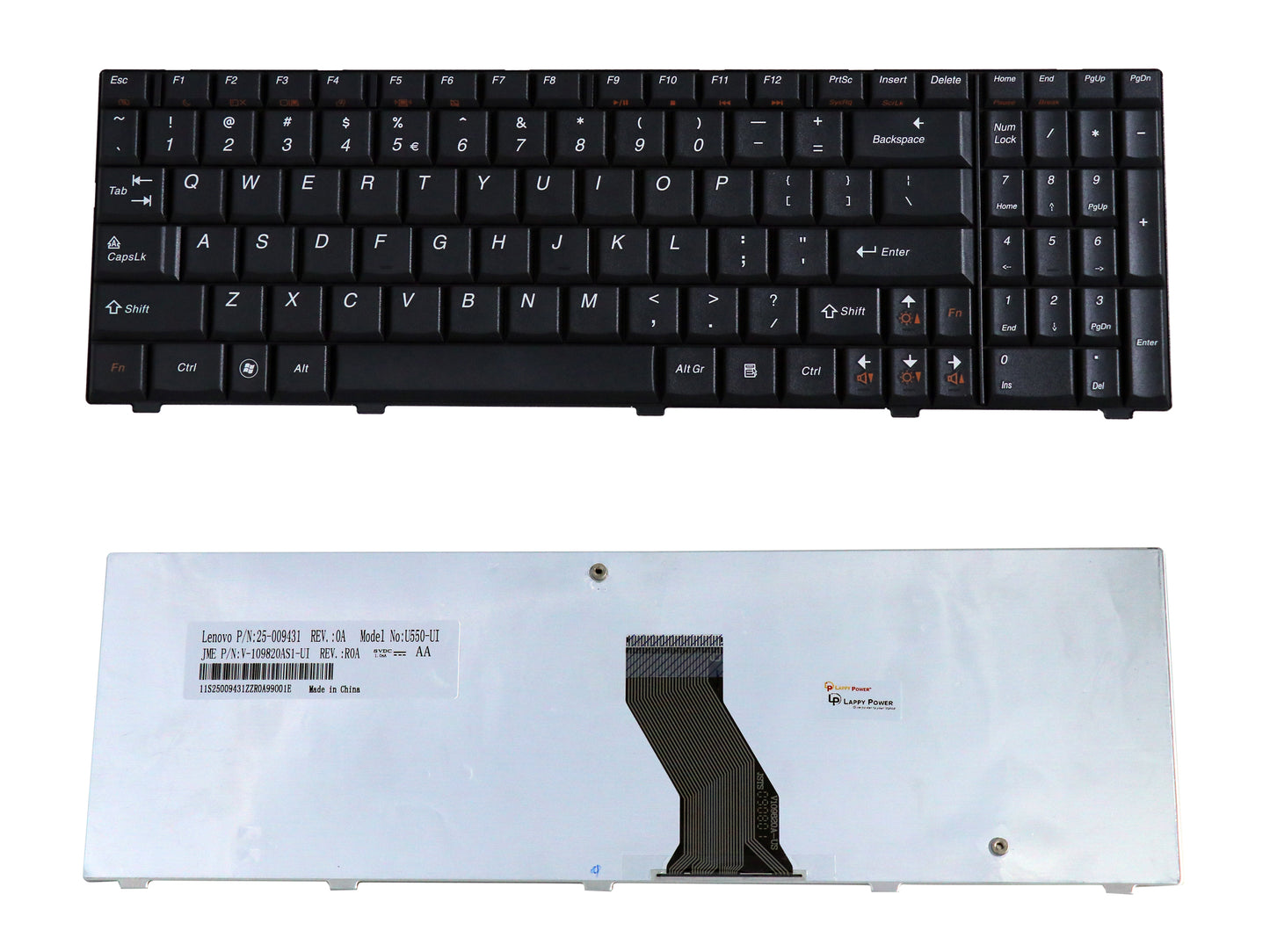 Laptop Keyboard compatible for LENOVO U550