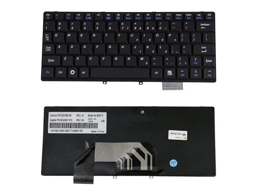 Laptop Keyboard compatible for LENOVO S10 BLACK