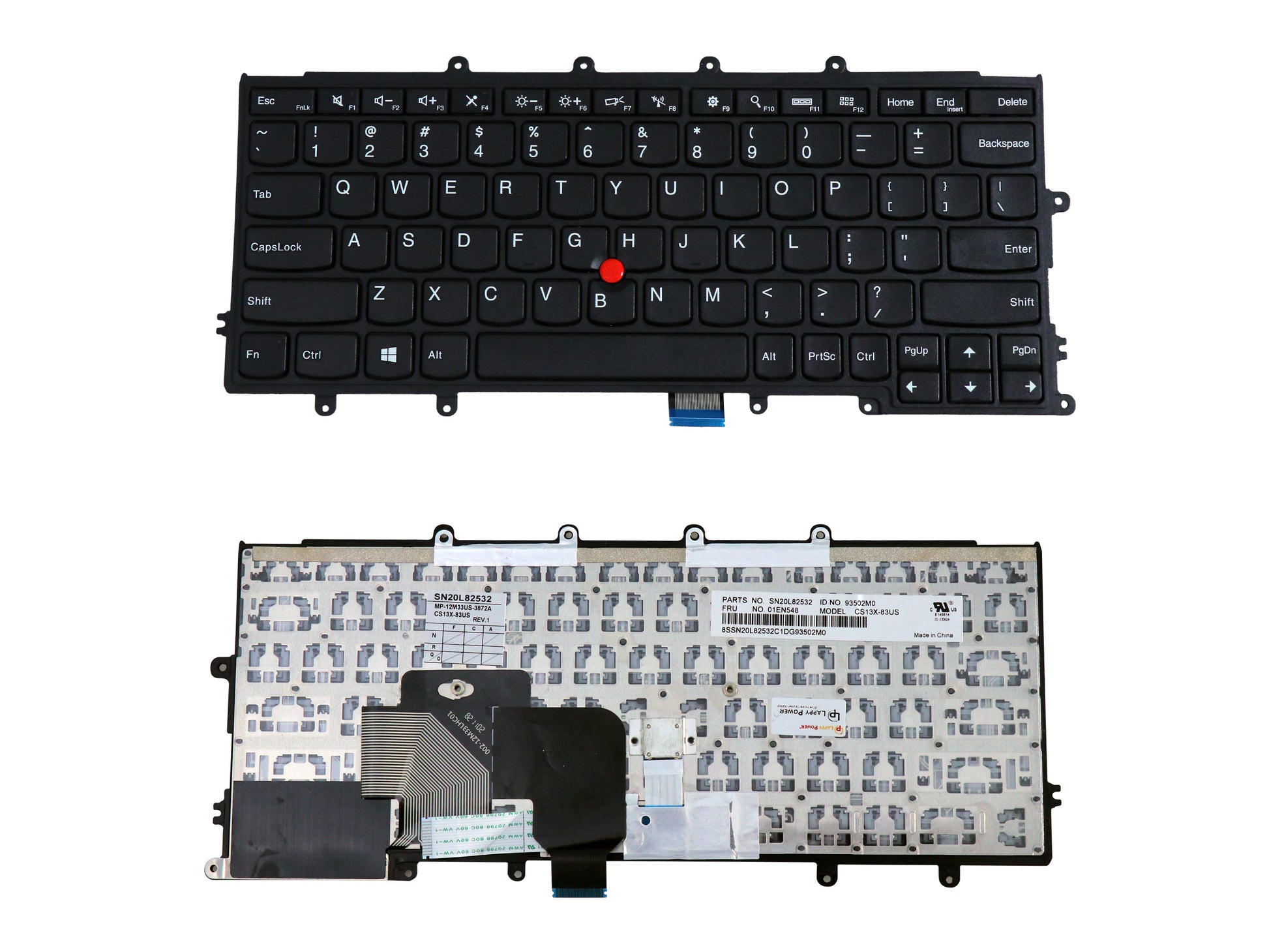 Laptop Keyboard compatible for LENOVO X240 / X250 / X260 / X270