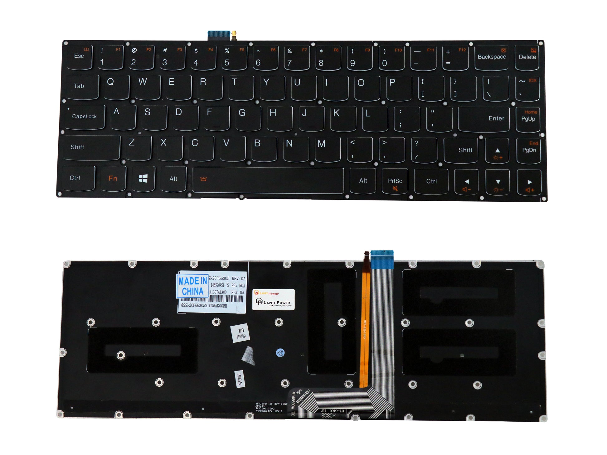 Laptop Keyboard compatible for LENOVO YOGA 3 / YOGA 3 PRO 1370 BACKLIGHT