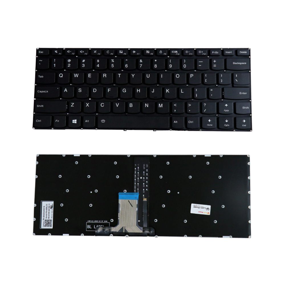 Laptop Keyboard compatible for LENOVO 510-14 WITH LIGHT / FLEX 4- 1470 / 710-14