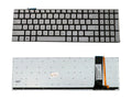 Laptop Keyboard compatible for ASUS N55S / N550J - SILVER