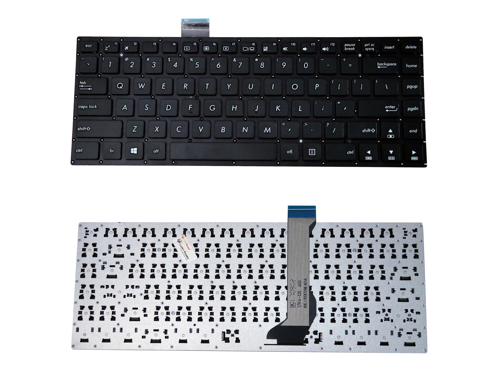 Laptop Keyboard compatible for ASUS E402 BLACK