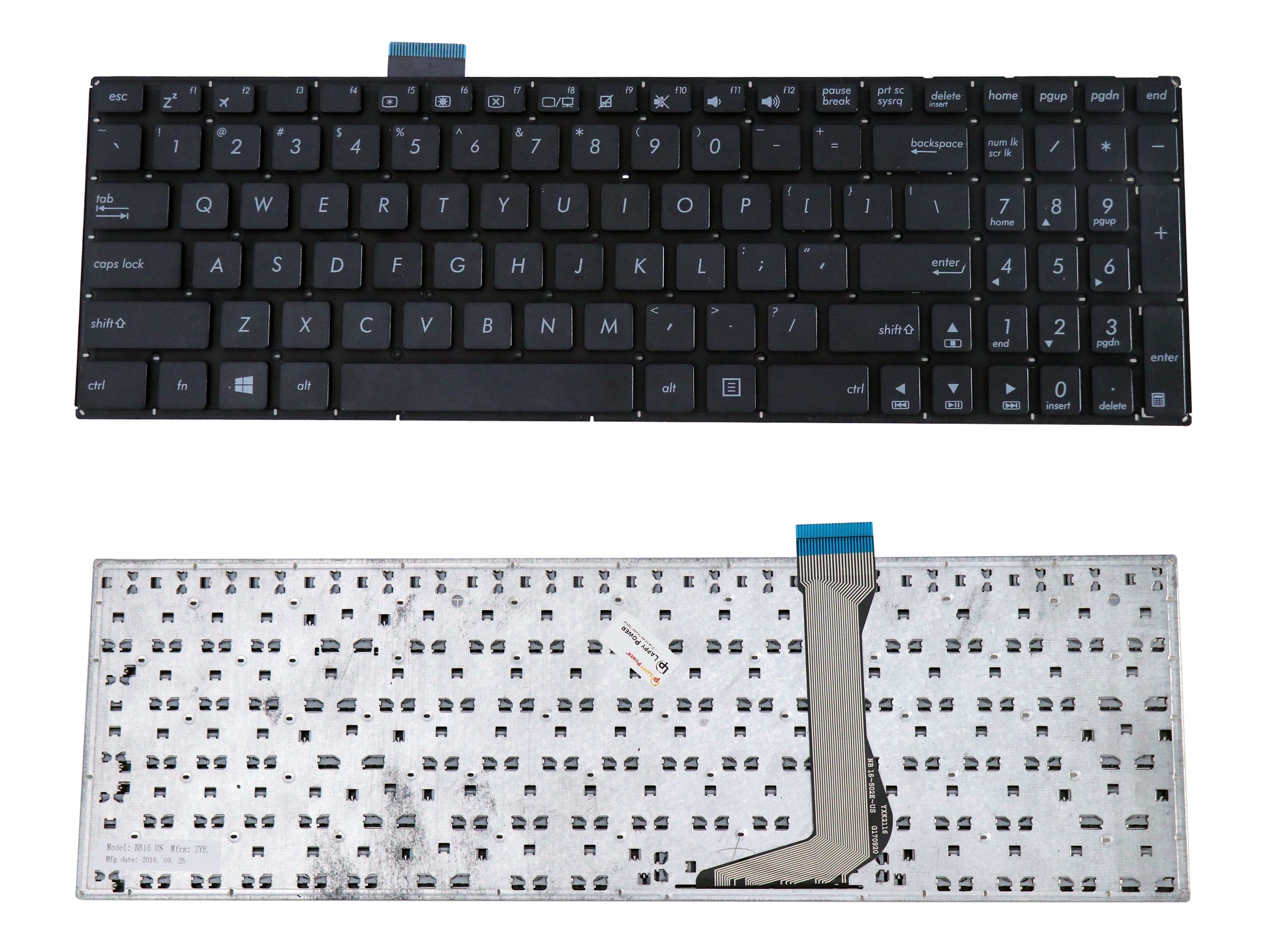 Laptop Keyboard compatible for ASUS E502