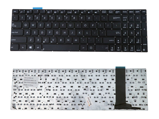 Laptop Keyboard compatible for ASUS N56 / N550J BLACK