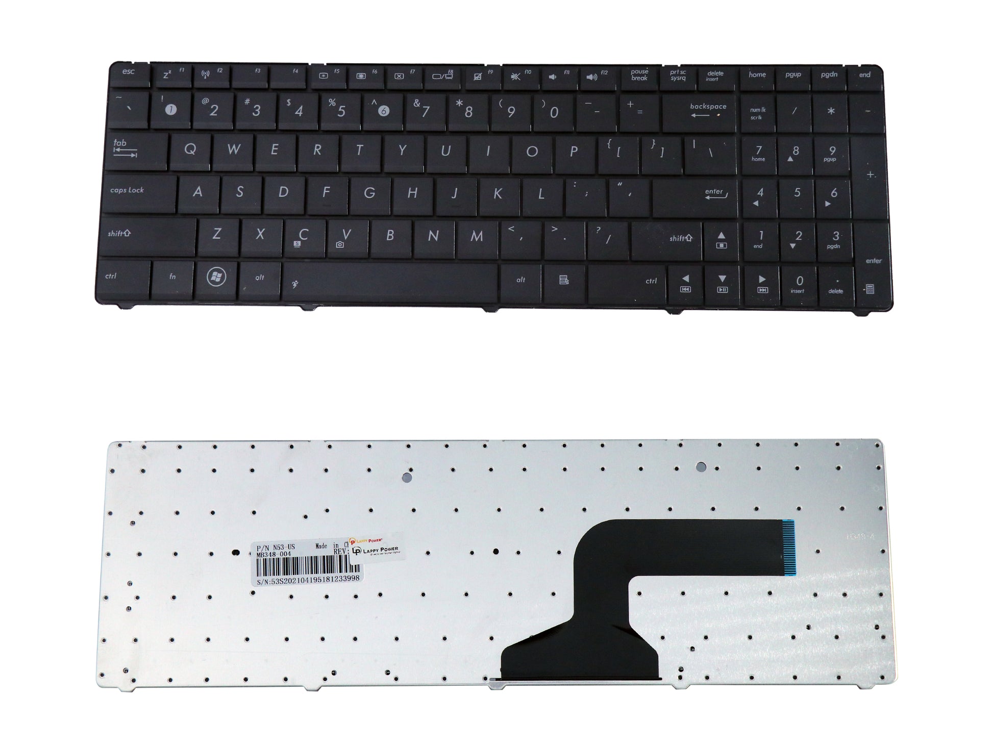 Laptop Keyboard compatible for ASUS X52 / X54 / X44