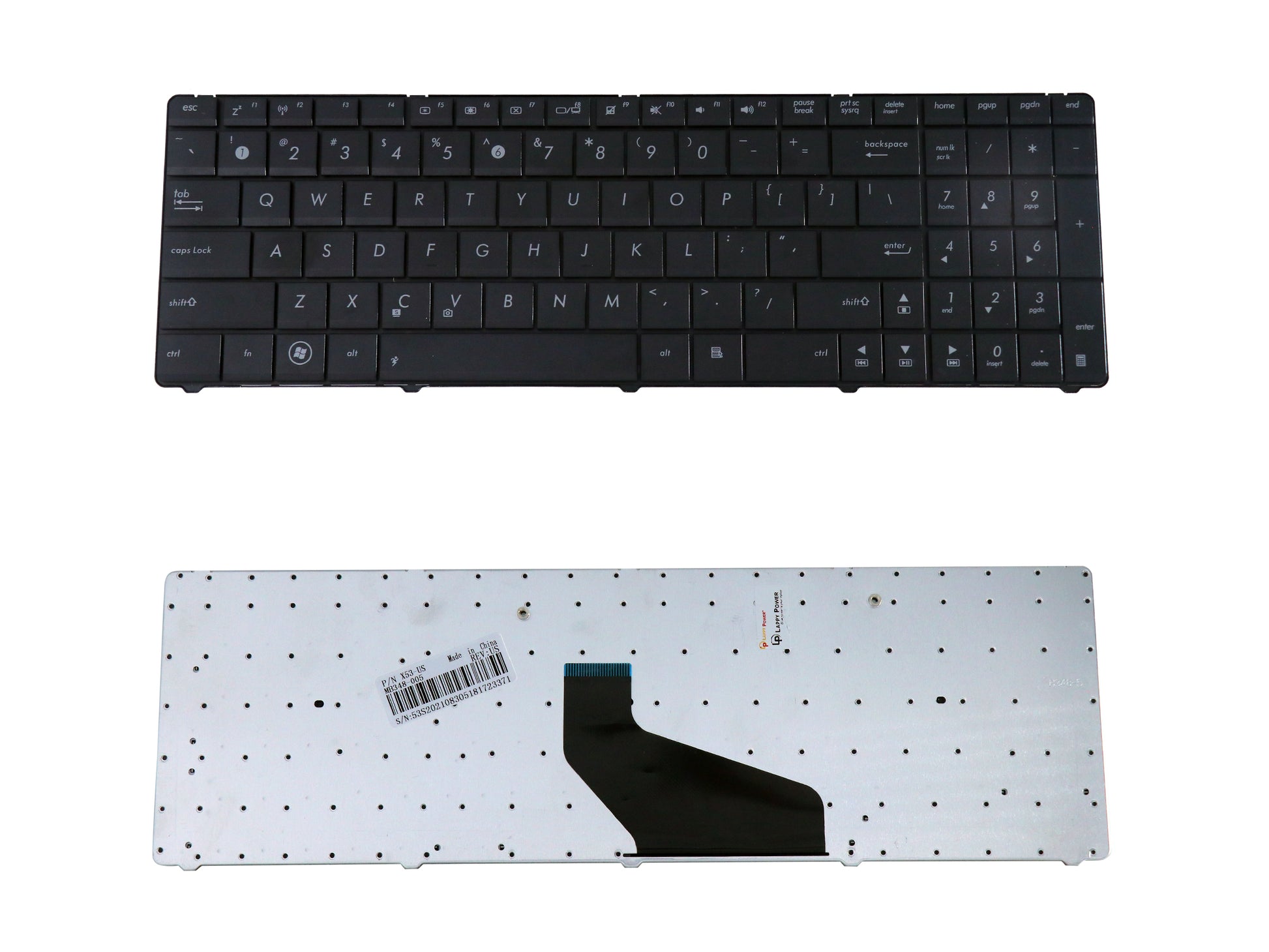 Laptop Keyboard compatible for ASUS X53 WITH SCREW