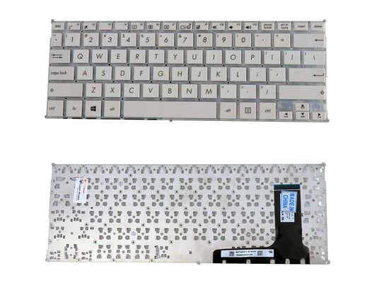 Laptop Keyboard compatible for ASUS X205T WHITE