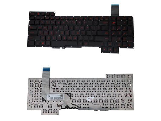 Laptop Keyboard compatible for ASUS G751 BLACK & RED