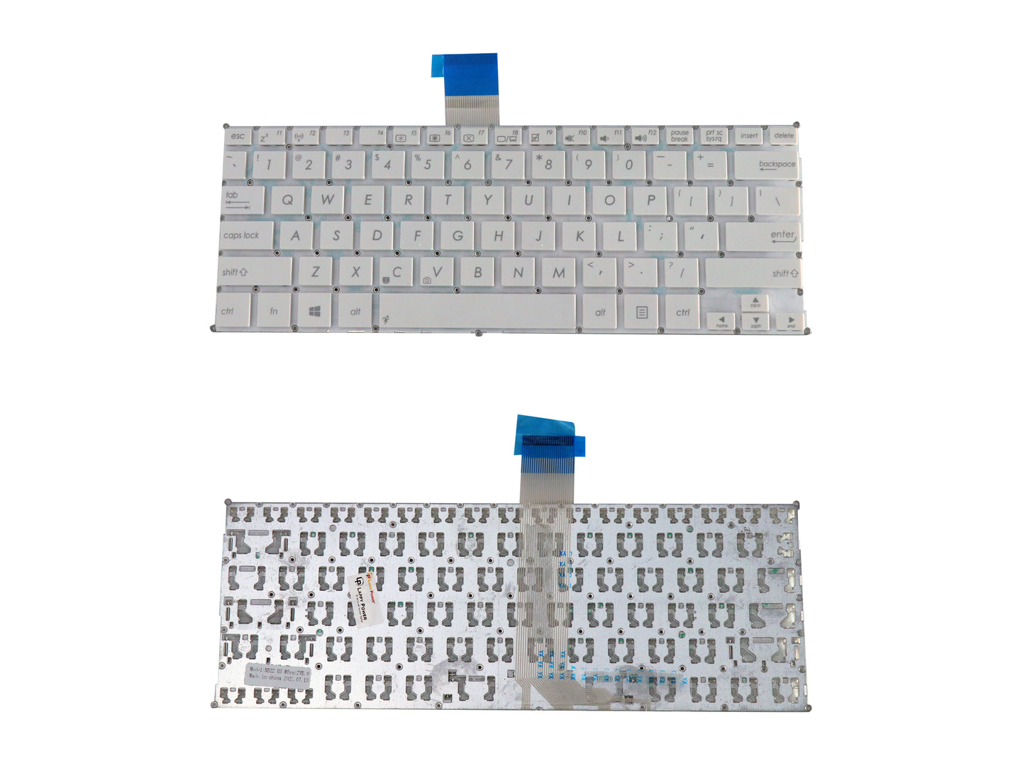 Laptop Keyboard compatible for ASUS X200CA WHITE