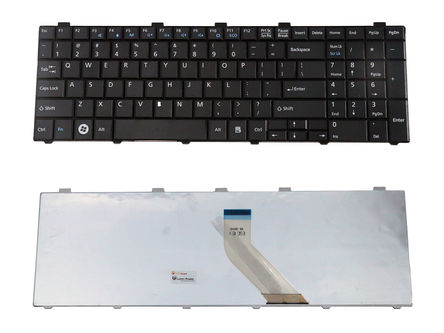 Laptop Keyboard compatible for HCL FUJITSU AH530 / AH531 / AH502