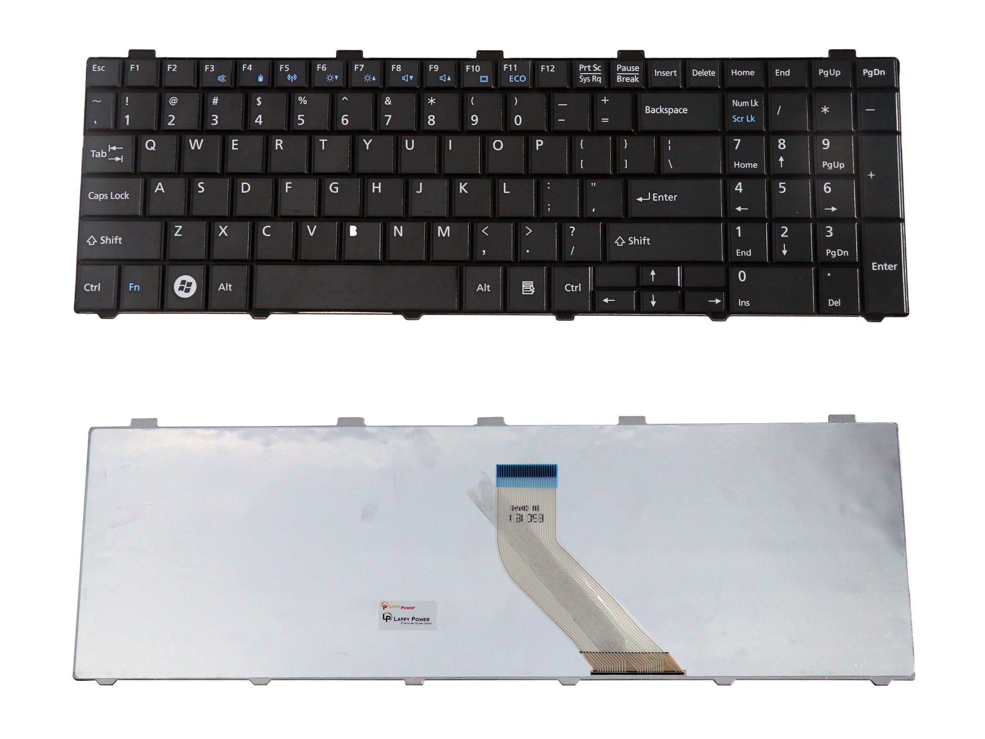 Laptop Keyboard compatible for HCL FUJITSU AH530 / AH531 / AH502