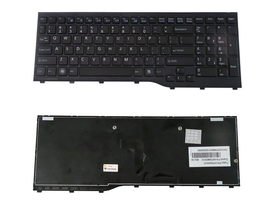 Laptop Keyboard compatible for HCL FUJITSU AH552 WITH FRAME