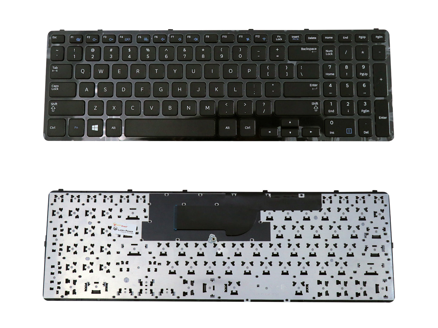 Laptop Keyboard compatible for SAMSUNG NP350E5 WITH FRAME