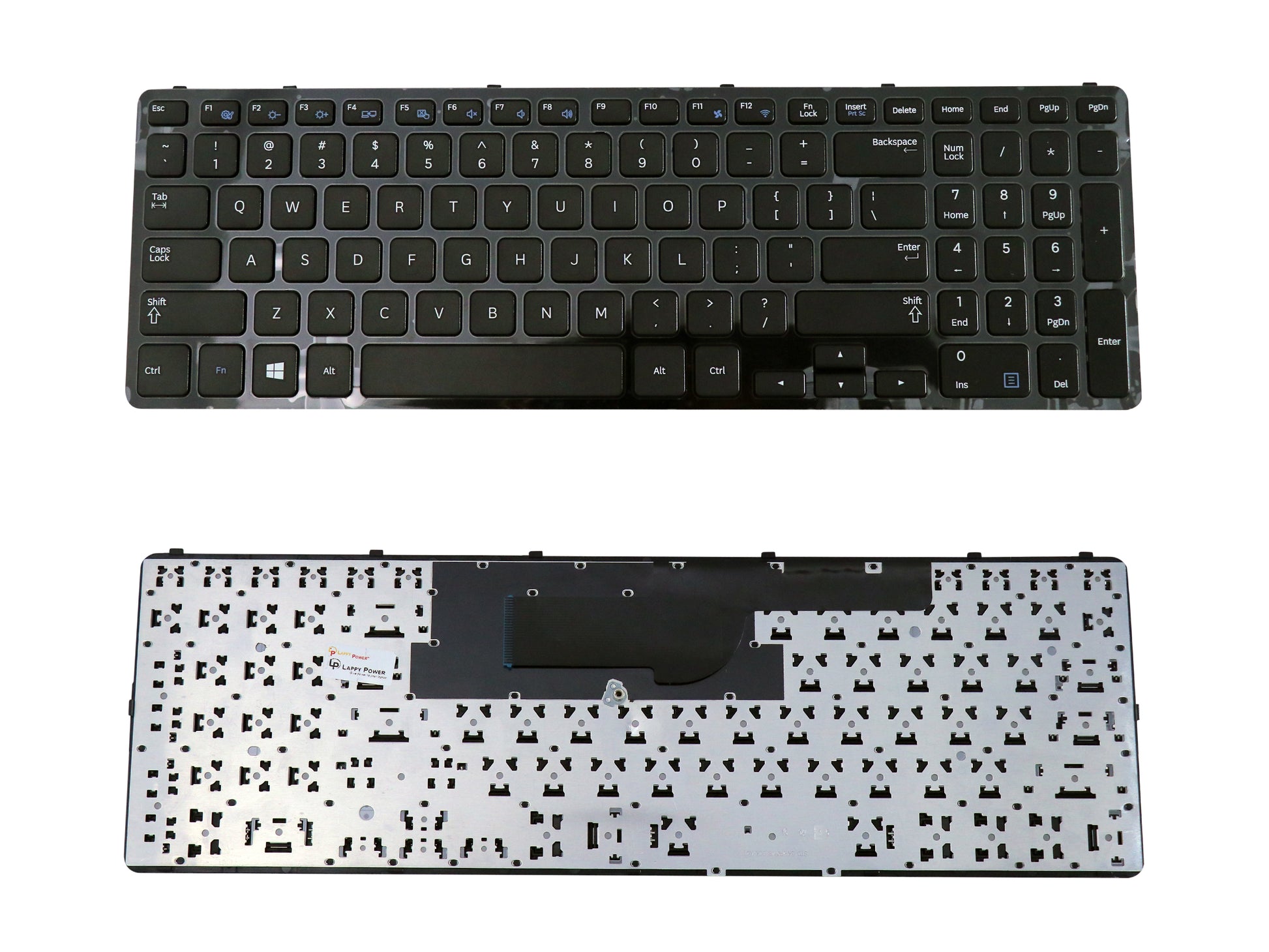Laptop Keyboard compatible for SAMSUNG NP350E5 WITH FRAME