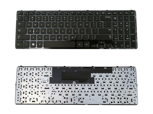 Laptop Keyboard compatible for SAMSUNG NP350E5 WITH FRAME