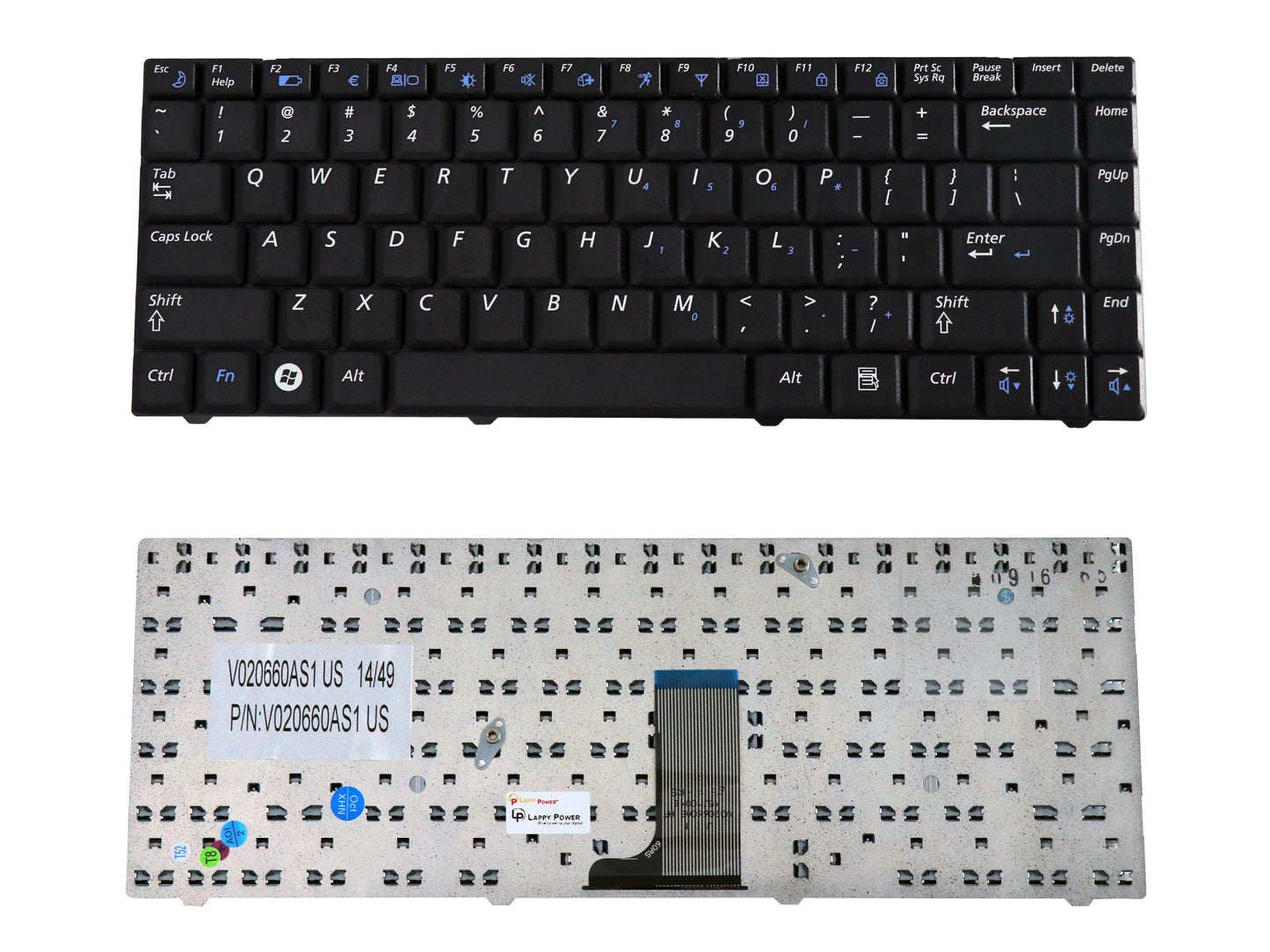 Laptop Keyboard compatible for SAMSUNG R517 / R 540 / R 519 WITHOUT NUMERIC