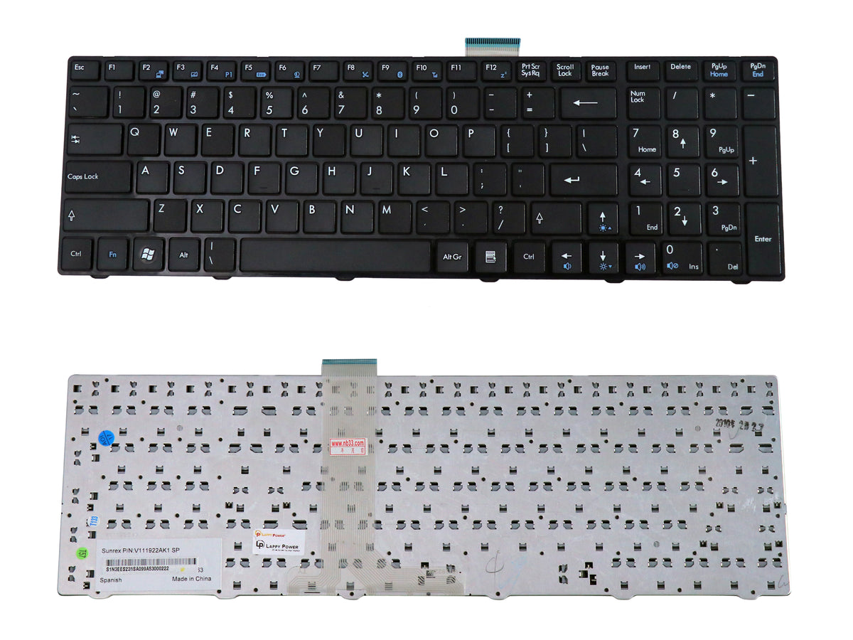 Buy Laptop Keyboard compatible for HCL CR600 / CR620 / A6200 – Lappy Power