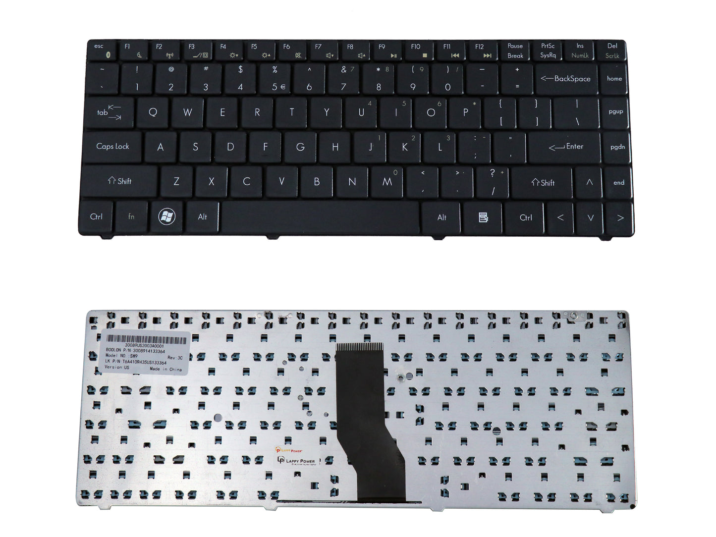 Laptop Keyboard compatible for HCL SW9 / SW6