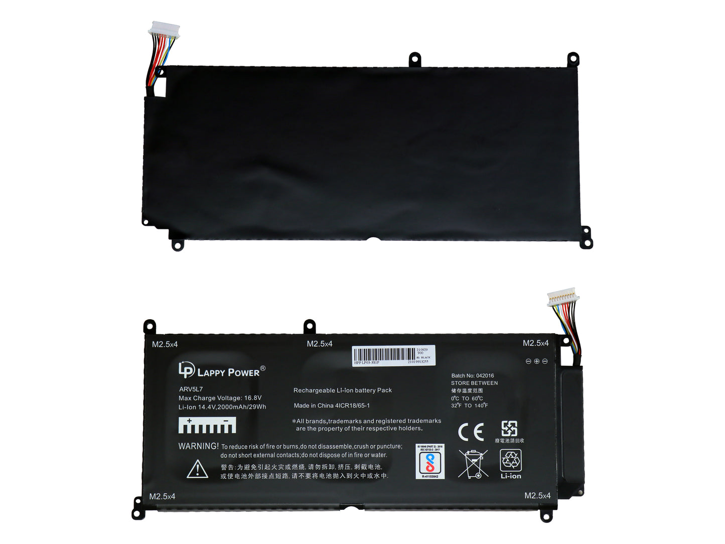 Laptop Battery compatible for HP LP03-3S1P