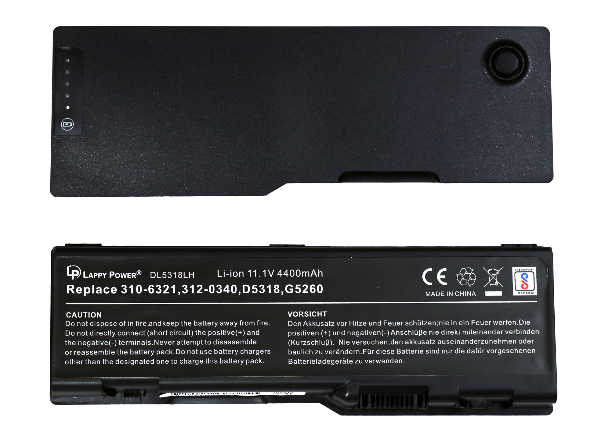 Laptop Battery compatible for DELL 6000,9200,9300
